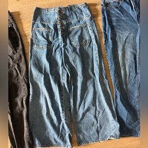 Free People Light Blue Bootcut Jeans